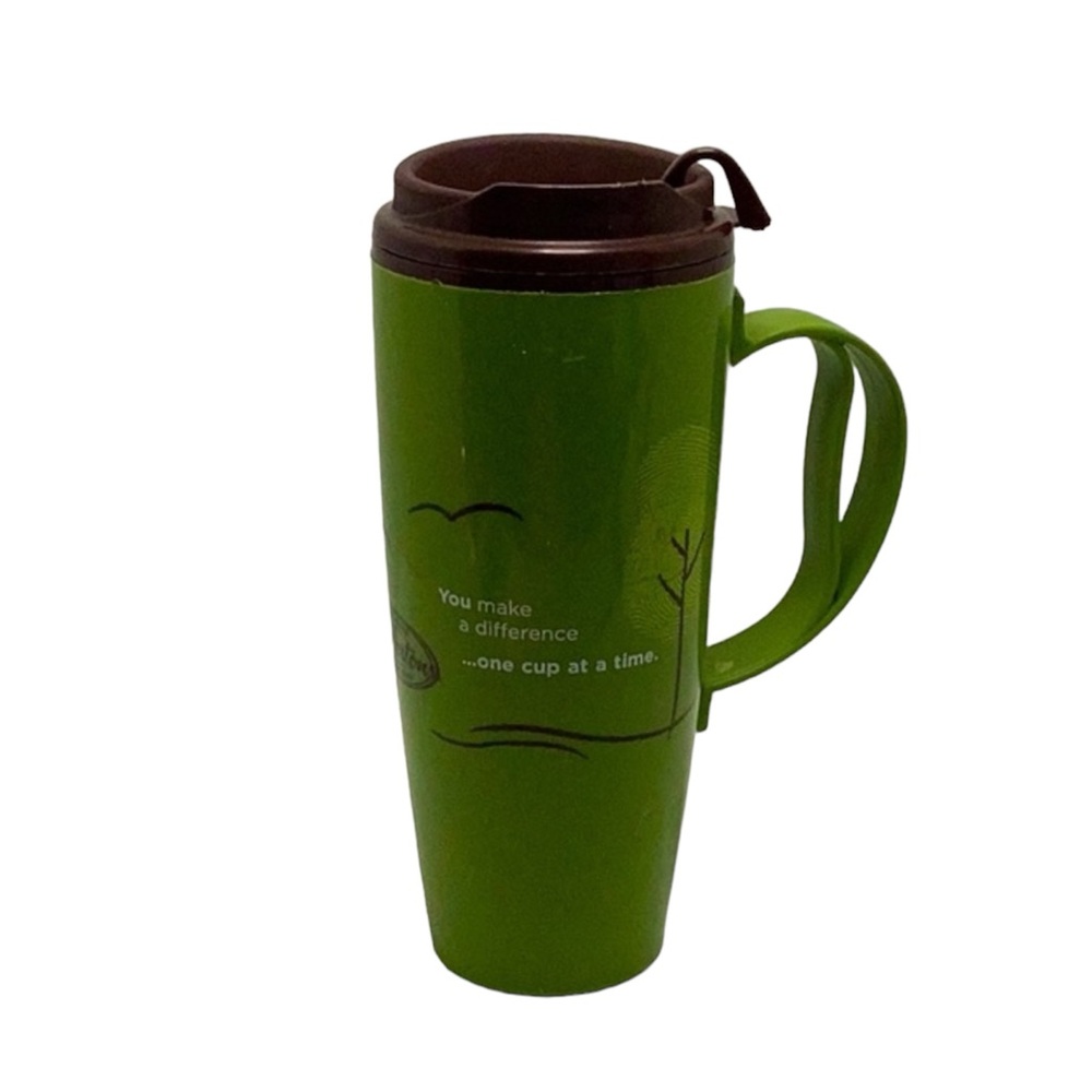 🌺 Tim Hortons Tall Plastic Travel Mug